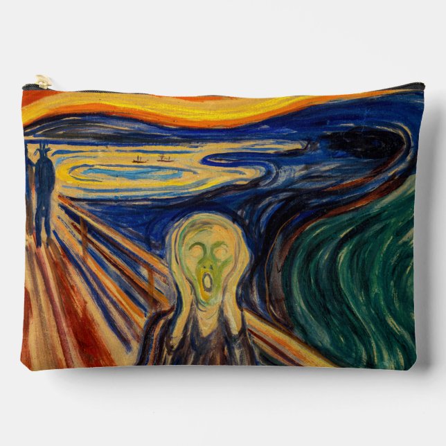 Edvard Munch - The Scream 1910 Accessory Pouch (Front)