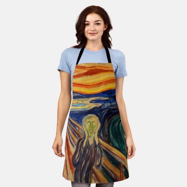 Edvard Munch - The Scream 1910 Apron (Worn)