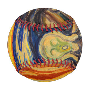 Edvard Munch - The Scream 1910 Baseball