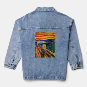 Edvard Munch - The Scream 1910 Denim Jacket