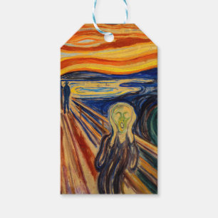 Edvard Munch - The Scream 1910 Gift Tags