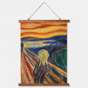 Edvard Munch - The Scream 1910 Hanging Tapestry