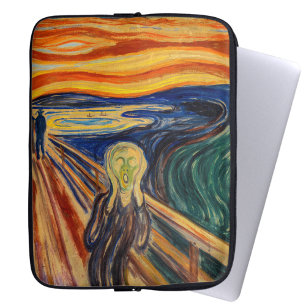 Edvard Munch - The Scream 1910 Laptop Sleeve