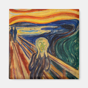 Edvard Munch - The Scream 1910 Magnet