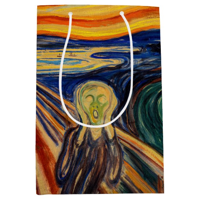 Edvard Munch - The Scream 1910 Medium Gift Bag (Front)
