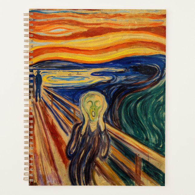Edvard Munch - The Scream 1910 Planner (Front)