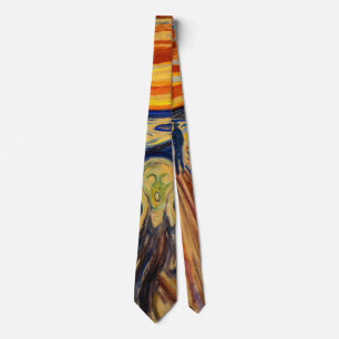 Edvard Munch - The Scream 1910 Tie