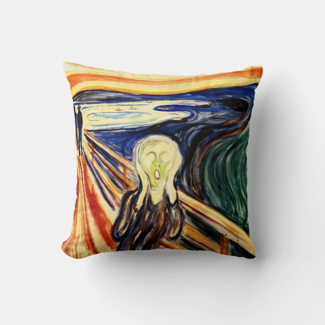 Edvard Munch The Scream Cushion (Front)