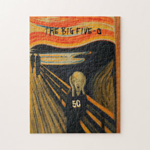 Edvard Munch - The Scream I'm Turning 50 Jigsaw Puzzle