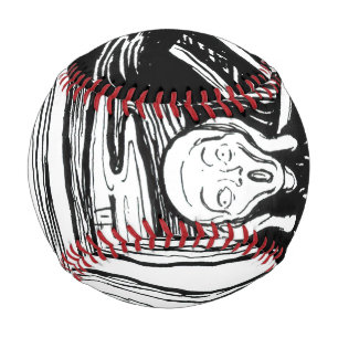Edvard Munch - The Scream Lithography Baseball