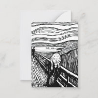 Edvard Munch - The Scream Lithography