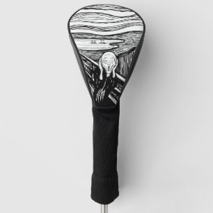 Edvard Munch - The Scream Lithography Golf Head Cover