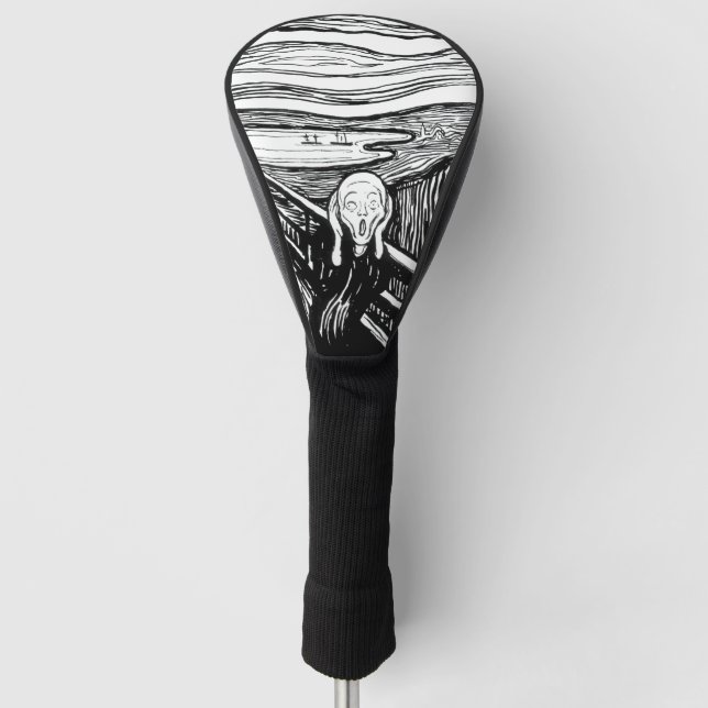 Edvard Munch - The Scream Lithography Golf Head Cover (Front)