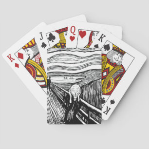 Edvard Munch - The Scream Lithography Playing Cards