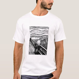 Edvard Munch - The Scream Lithography T-Shirt