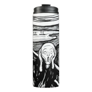 Edvard Munch - The Scream Lithography Thermal Tumbler