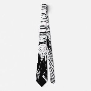 Edvard Munch - The Scream Lithography Tie