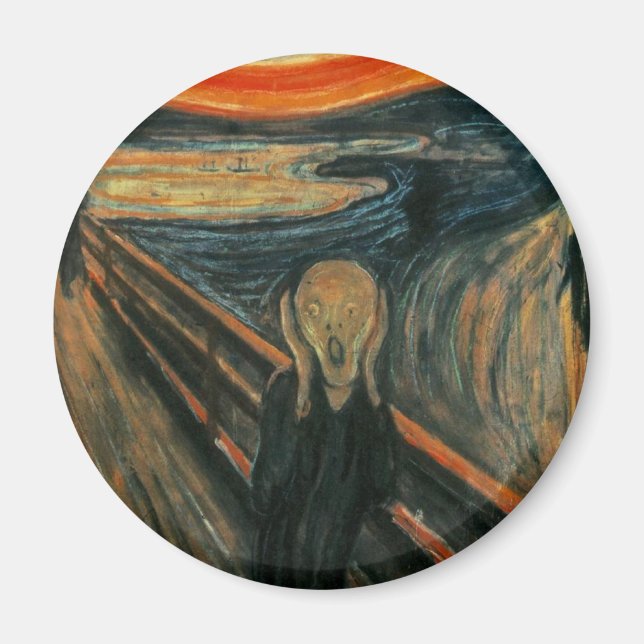 Edvard Munch - The Scream Magnet (Front)