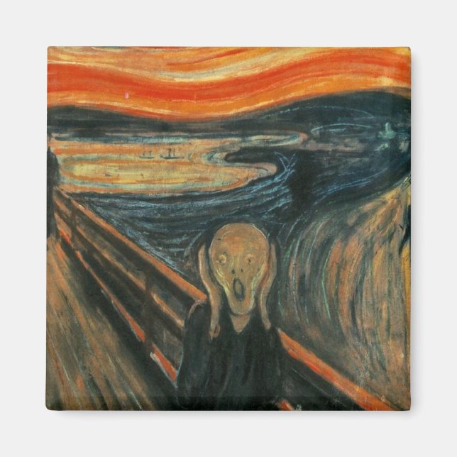 Edvard Munch - The Scream Magnet (Front)