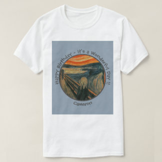 Edvard Munch The Scream Party Items Collection T-Shirt