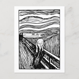 Edvard Munch The Scream Postcard
