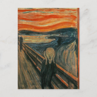 Edvard Munch - The Scream Postcard