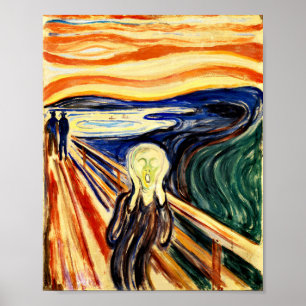 Edvard Munch The Scream Poster