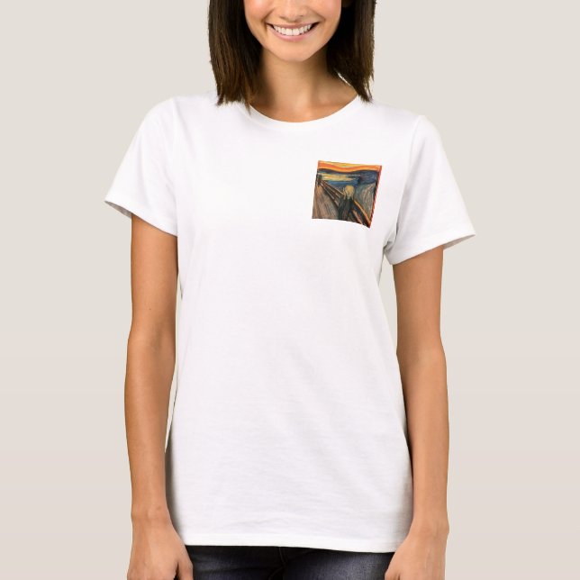 Edvard Munch , “ The Scream ” T-Shirt (Front)