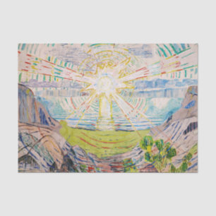 Edvard Munch - The Sun 1910 Tissue Paper