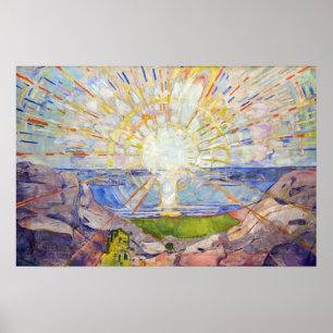 Edvard Munch - The Sun 1911 Poster