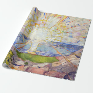Edvard Munch - The Sun 1911 Wrapping Paper