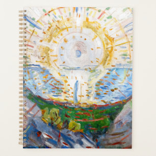 Edvard Munch - The Sun 1912 Planner