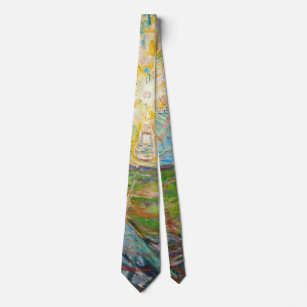 Edvard Munch - The Sun 1916 Tie