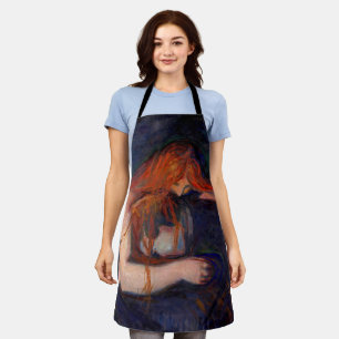 Edvard Munch - Vampire / Love and Pain Apron