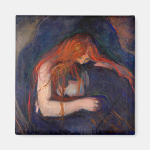 Edvard Munch - Vampire / Love and Pain Magnet