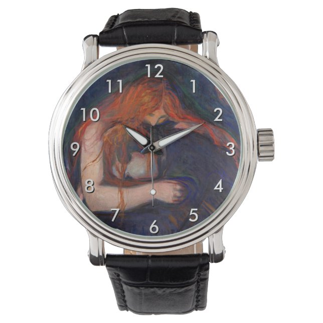 Edvard Munch - Vampire / Love and Pain Watch (Front)