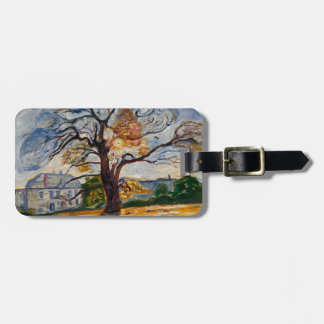 Edvard Munch's The Oak  Luggage Tag