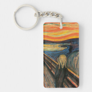 Edvard Munch's The Scream Key Ring