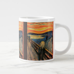 Edvard Munch's The Scream Large Coffee Mug