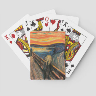 Edvard Munch's The Scream Playing Cards