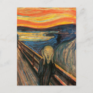Edvard Munch's The Scream Postcard