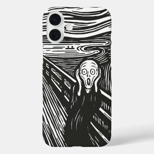 Edvard's Munch Scream Case-Mate iPhone Case (Back)