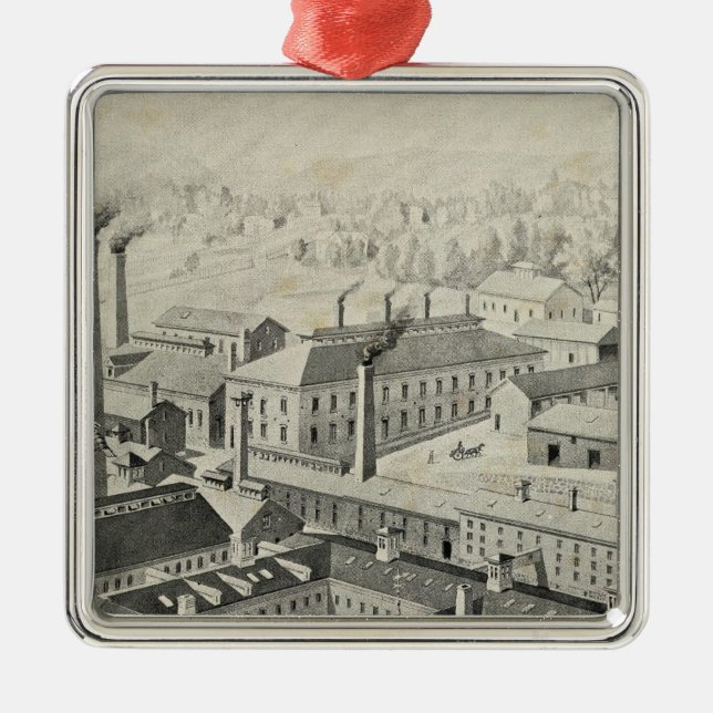 Edw Miller & Co Metal Tree Decoration (Front)