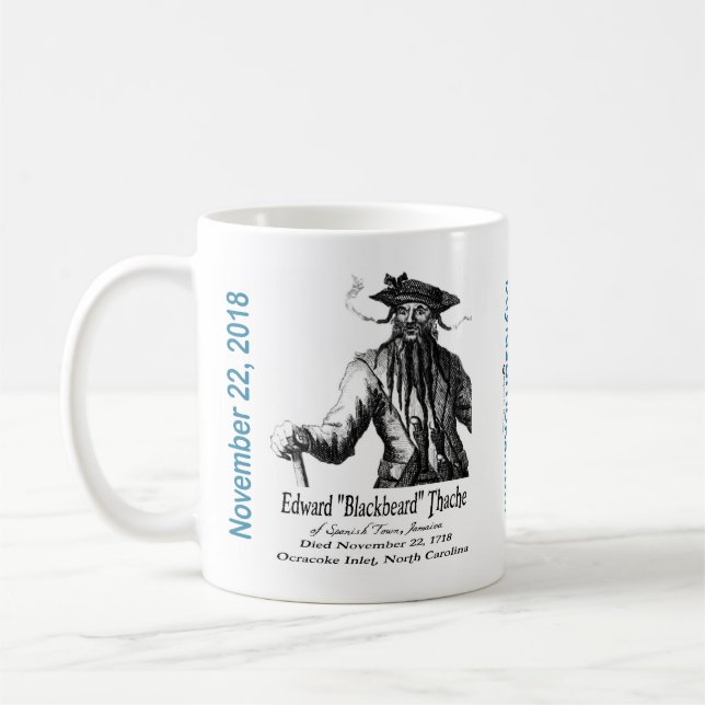 Edward "Blackbeard" Thache Quest Mug 300th (Left)