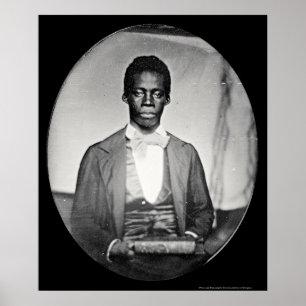 Edward Blyden Daguerreotype 1856 Poster