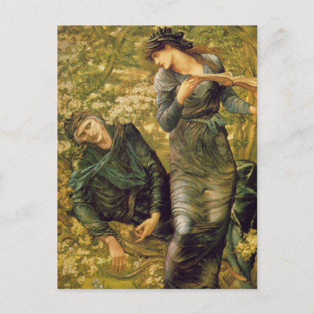 Edward Burne-Jones - Merlin GC Postcard (Front)