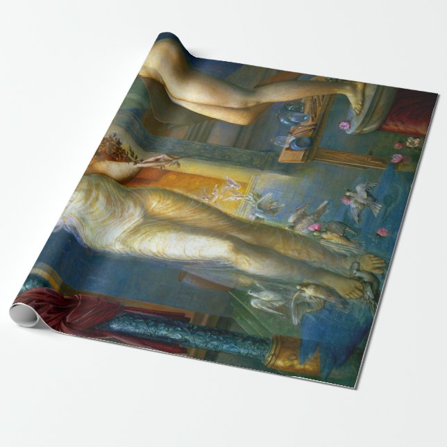 Edward Burne-Jones Pygmalion and the Image The God Wrapping Paper (Unrolled)