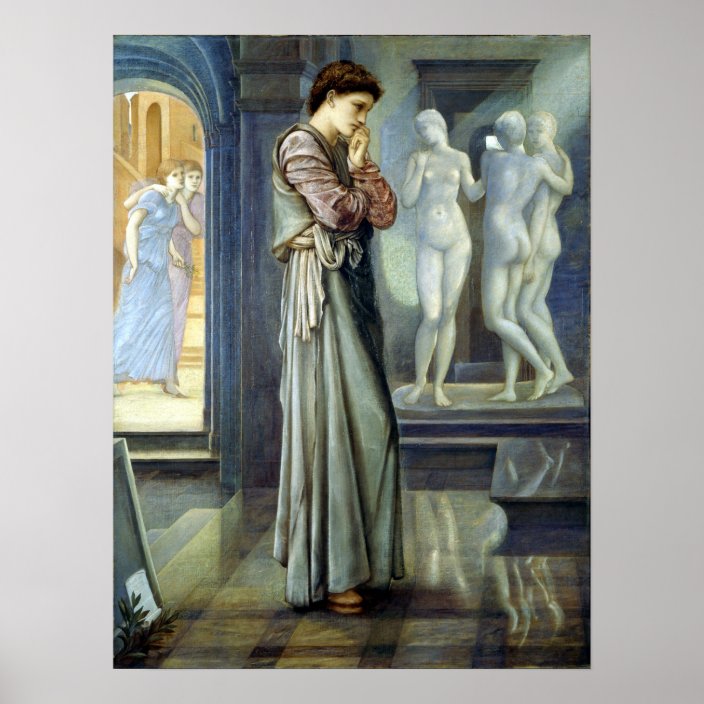 Edward Burne Jones Pygmalion Poster Uk