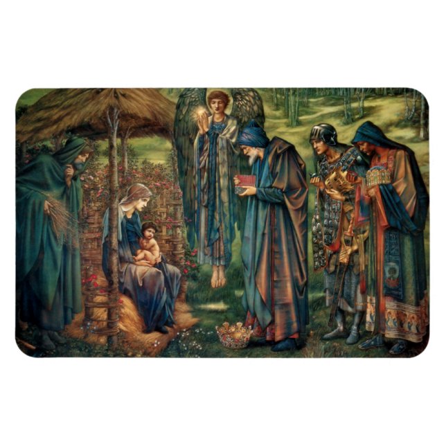 Edward Burne-Jones: Star of Bethlehem Magnet (Horizontal)