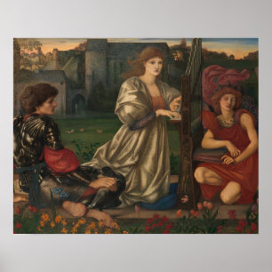 Edward Burne-Jones - The Love Song Poster